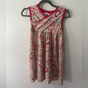 Tea Collection floral faux wrap dress